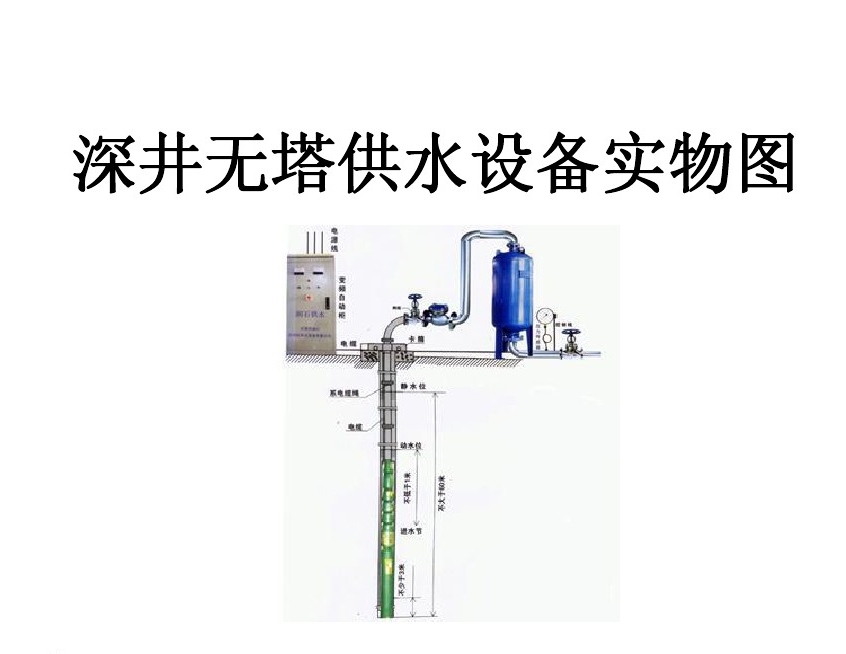 武城县井泵无塔式供水设备